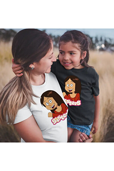 OEM Kids Girls T-Shirt Wendy The Sisters Drawings
