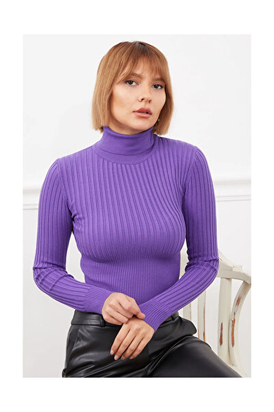 Butik Fitilli Balıkçı Yaka Triko Kazak