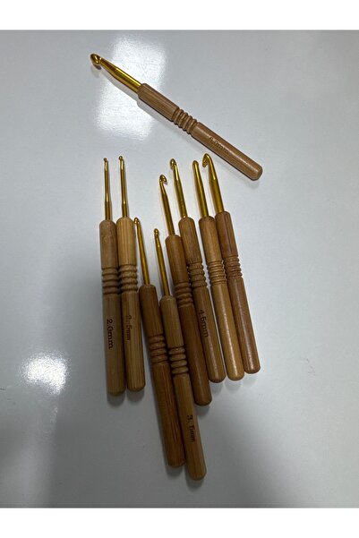 opsiyonel Bambu saplı tığ 3.0mm