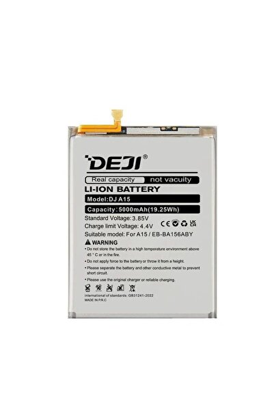 Samsung Compatible Battery A15 4G / 5G (EB-BA156ABY) - DEJI