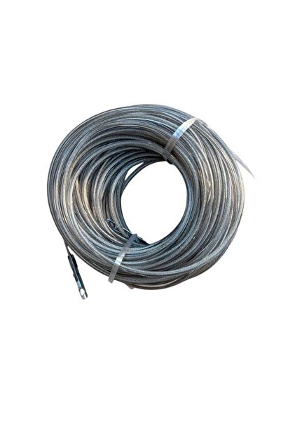 BRENET Cablu vamal de 6 mm, 34 m, cu capete metalice pentru sigilarea și securizarea transporturilor