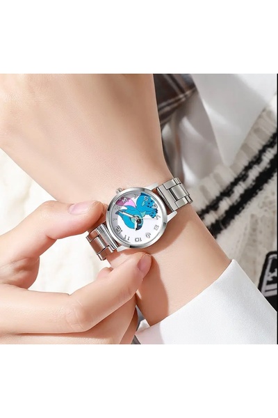 JOJO KIDS Girl's Stitch Wrist Watch, Stainless Steel, Analog Watch, Good Quality Original Watch,