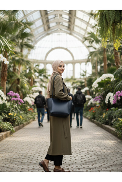 MRB Daily Use Large Size Leather Women's Shoulder Bag Women's Handbag