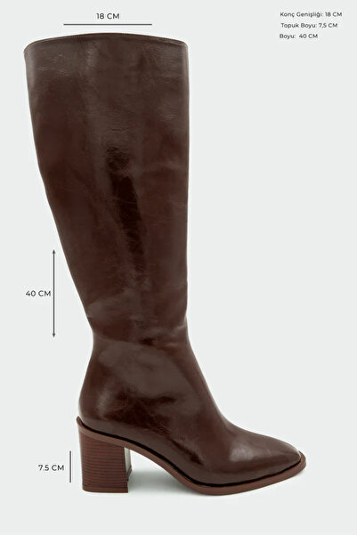 LamintaGlobal Volera Blunt Toe Heeled Women's Boots