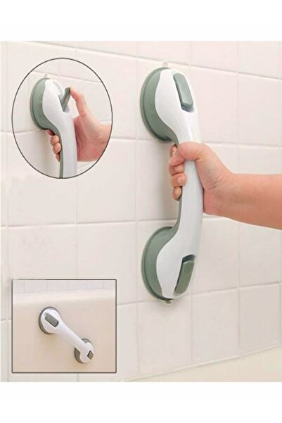 Asel Aksesuarcı Düşme Ve Kayma Önleyici Banyo Tuvalet Vantuzlu Kilitli Tutaca...