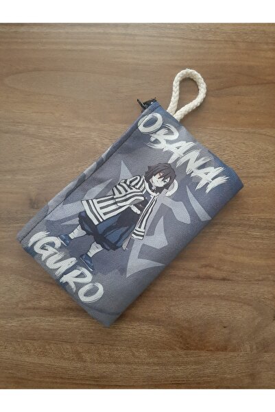 OWLBAG COMPANY OWL BAG Obanai Iguro Портмоне с мотиви, органайзер за чанта
