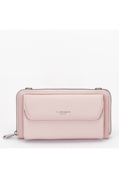 Flora&Co Paris Pink wallet and phone case B-H6017 07