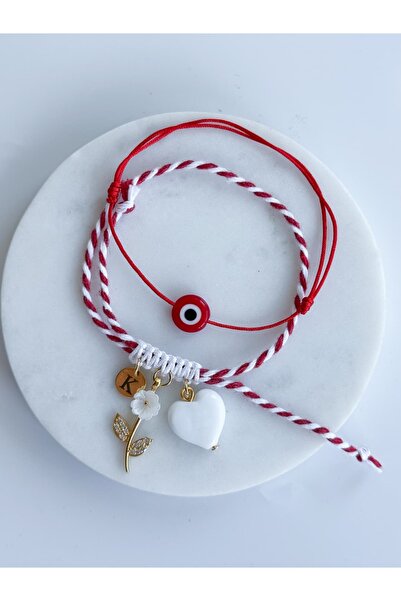 CHARMLUCKY Kalp-Kardenelen Charm Marteni̇çka