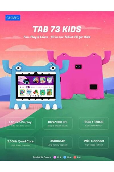 OTEETO Tab 73 Kids Tablet