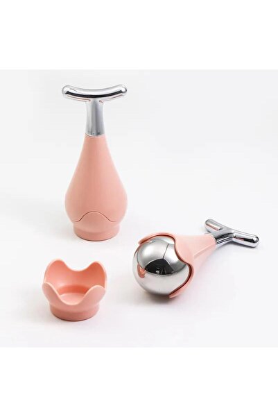 Naturachi Yoga facial Gua Sha Masaj cu glob de gheață Model 2