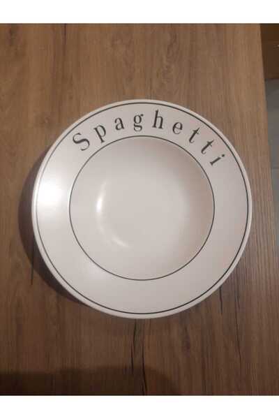 Keramika Macarna Plate 26 cm Digital Printing Mat