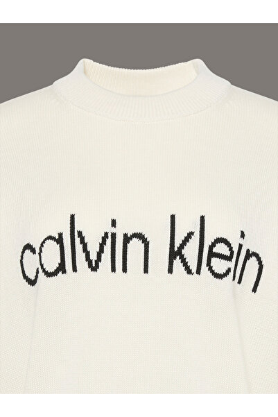 Calvin Klein Cotton Knit Logo Jumper