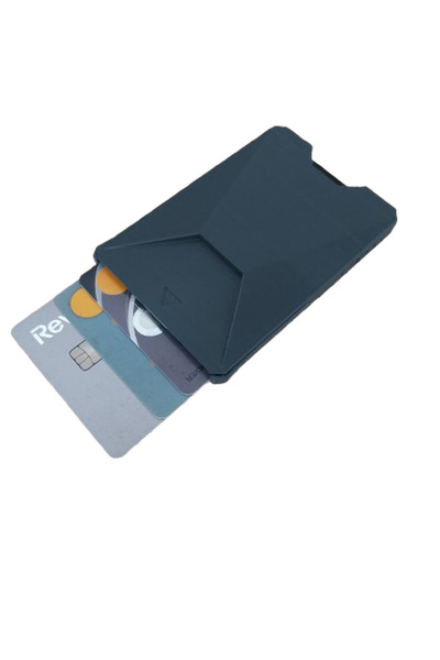 Intent 3D Cyber Slim Wallet - for cards - Anthracite Grey