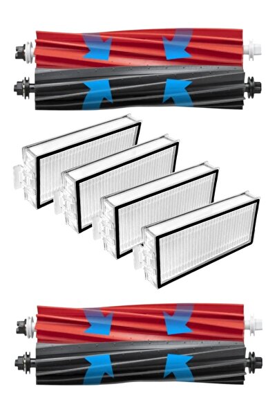 ROPALDE Roborock Q5 Pro / Q5 Pro + (Plus) Robot Vacuum Cleaner Compatible 8-Piece Spare Parts Set