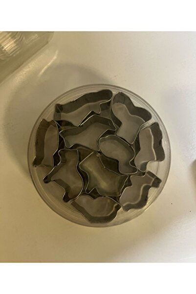 ticariks Mini Hayvanlar Metal Kurabiye Kalıbı Seti 10 Lu