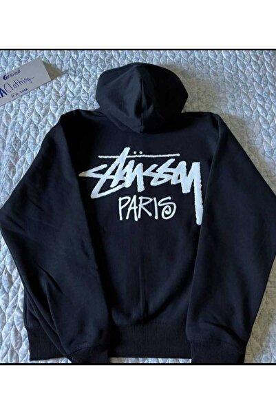 FULL TOLERANCE ستويتي باريس- لندن - أمستردام-نيويورك مطبوع سويت شيرت قطني مود...