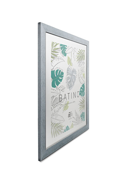 affa Photo frame, picture frame 24x30 cm, frame for posters, signs or decorative objects Batino, silver