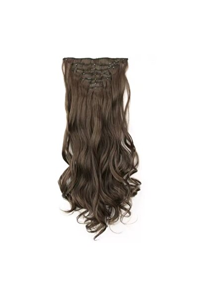 animis beauty Extensii par Saten deschis, ondulate, 55 cm, 16 clipsuri, fibra...