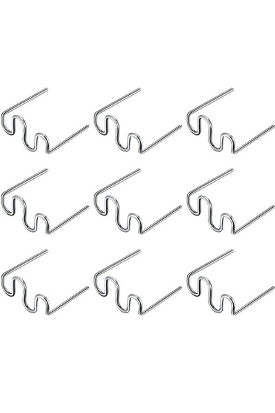 algoshop Set de 100 de capse pentru pistol de lipit, reparații și sudură plas...