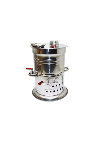 Go İthalat Piknik Semaveri 7lt Tek Musluk Kutulu Roz