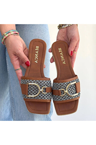 ALFA AKSESUAR 03 Pier Tan Skin Slippers