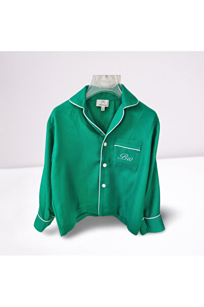 Minimalis Boys' pajamas with Bro embroidery on the pocket