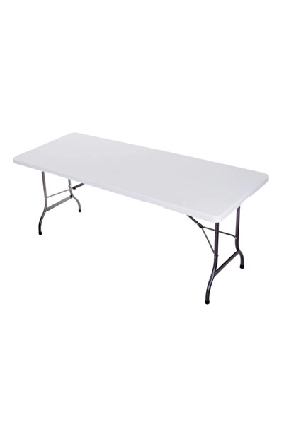 KlaussTech Folding Table For Garden/Terrace Steel Structure Material, Top, Easy To Clean, 180x70x74 Cm,