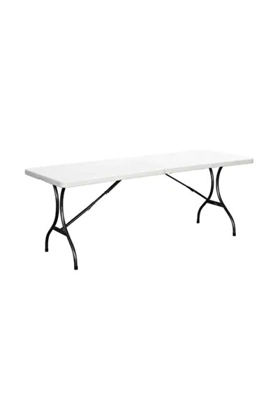 KlaussTech Folding Table For Garden/Terrace Steel Structure Material, Top, Easy To Clean, 180x70x74 Cm,