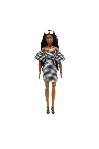 Takumi Doll clothing set, Skirt and top with removable sleeves, shoes, Sibell...