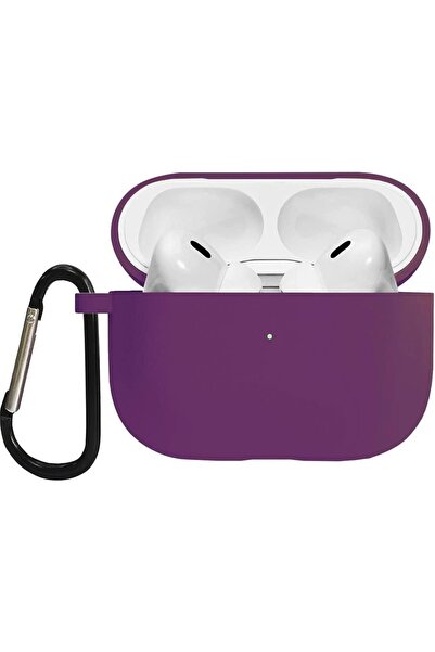 Ekoodukkan غطاء حماية مخملي من السيليكون السائل متوافق مع Airpods Pro 3