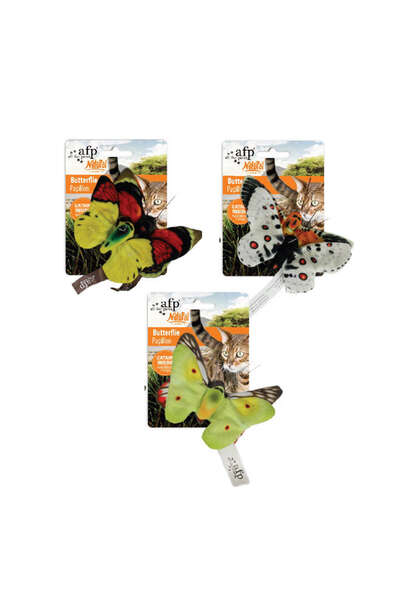 Afp Mtxdpn Natural Instincts- Plush Butterfly (171013) Cat Toy