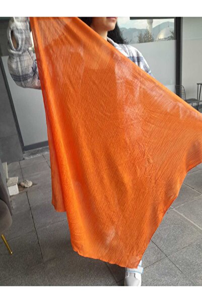 BurcHair Kombin Complementary Crinkle Monochrome Shawl 110X90