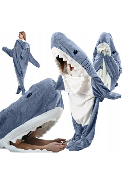 TECOS Shark blanket, Tecos®, size L, dimensions 186x139 cm, made of warm materials