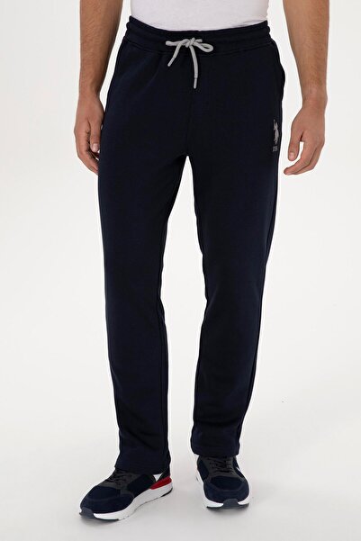 U.S. Polo Assn. Men's Jogger Sweatpants Comfortable Fit Elastic Waist Lace-Up Casual Sports Matching Set