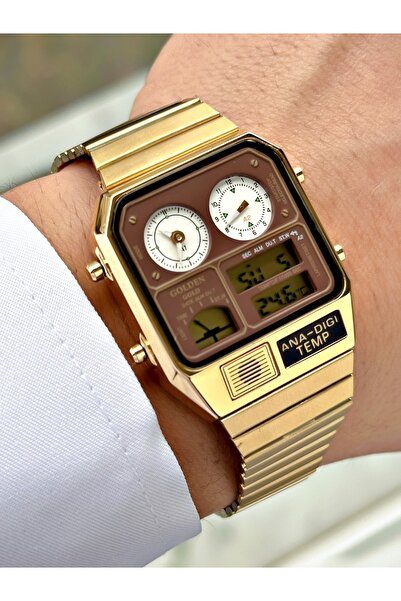 Weluxa Men's Wristwatch with Function Digital Analog Alarm, Light and Calendar