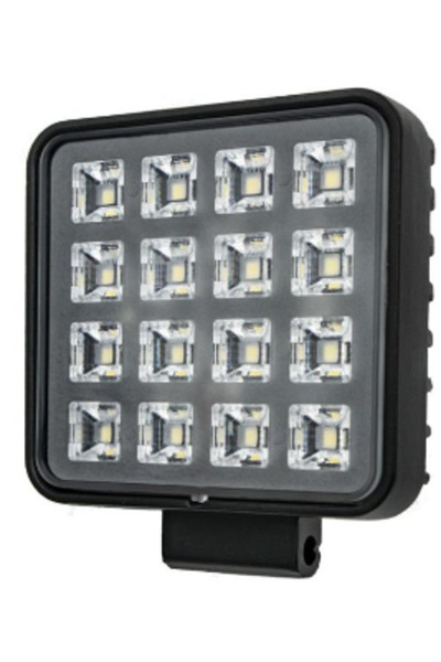 Universal Square automotive projector 9-32V 16W (16 LEDs)