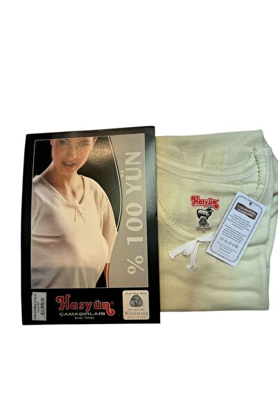 Hasyün 100% Wool Short Sleeve Undershirt