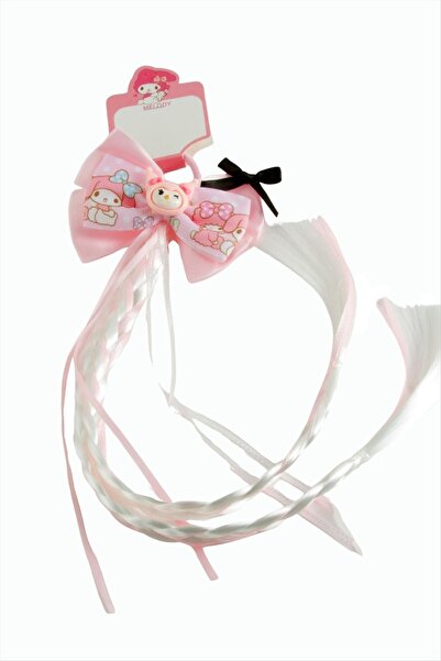 makay Accesoriu de păr elastic împletit cu fundă 1 bucată