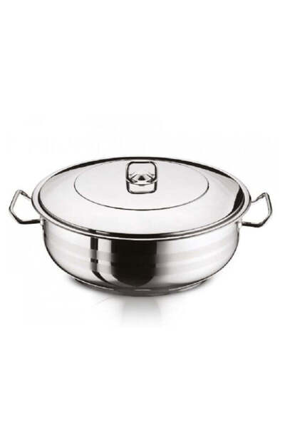 Arian Professional stainless steel saucepan with Gastro lid, double bottom 15.5 liters 38 x 15 cm