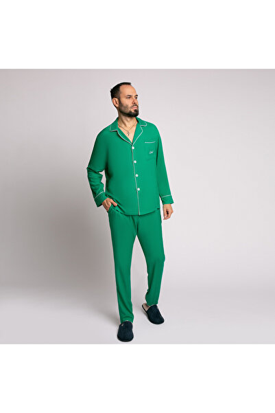 Minimalis Men's pajamas with Dad embroidery