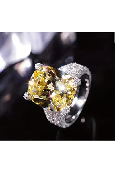 Enanice Yellow Stone Ring