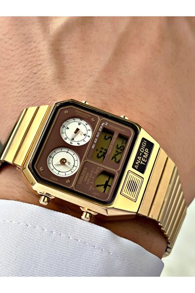 Weluxa Men's Wristwatch with Function Digital Analog Alarm, Light and Calendar