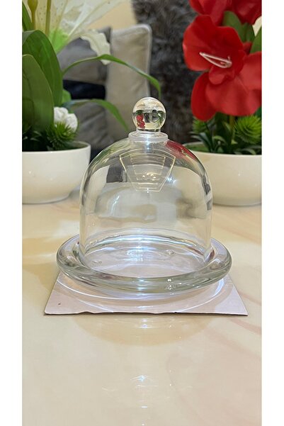Palaces Large glass serving dish with lid - 2 pieces
