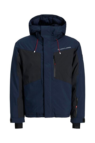 Jack & Jones Jjalpes Ski Jacket Aw25 Navy Blazer