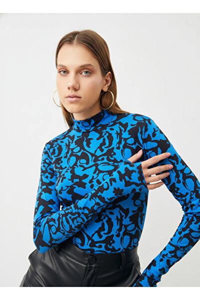 Vox Collection Parmak Detaylı Uzun Kol Body