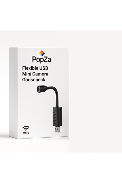 PopZa USB Gooseneck Mini Camera – Plug & Play