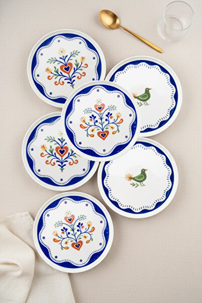 Bernardo Perla 6 Parça Pasta Takımı