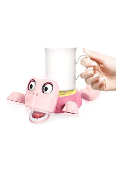 Generic Turtle Coaster – Expression Changes When Cup Is Placed, Fun & Functional Table Decor (DARKtGreen)