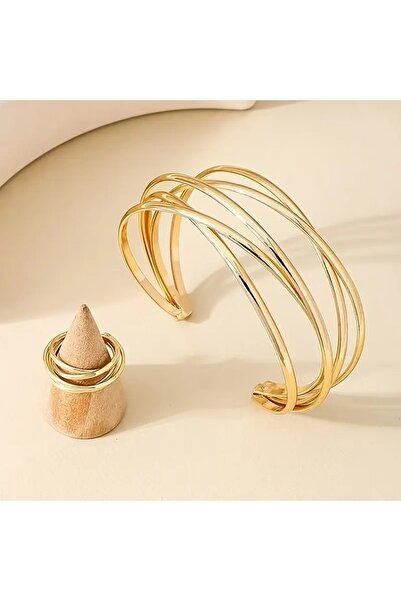 Ayzen 2Pcs Adjustable Bracelet Ring Set