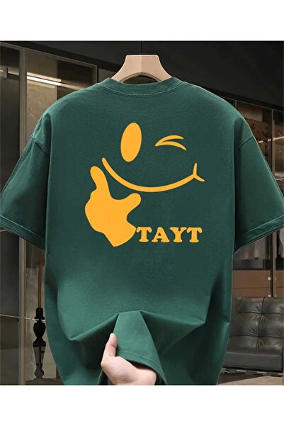 ORVIO Group Winking Smiley Face Printed T-Shirt